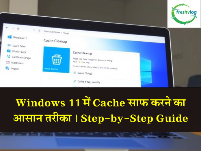 Windows 11 में Cache क्लियर करने की स्टेप-बाय-स्टेप गाइड