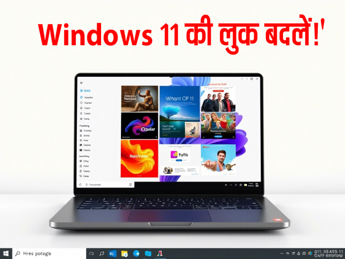 Windows 11 को थीम्स और विजेट्स से कस्टमाइज़ करें